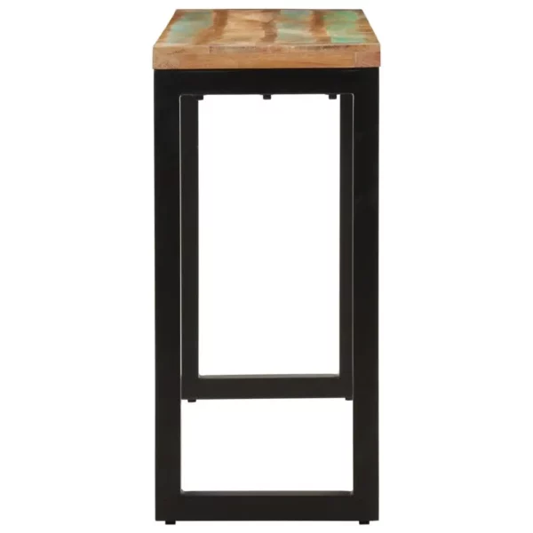 Console Table 43.3" x 13.8" x 29.5" Solid Wood Reclaimed - Image 2