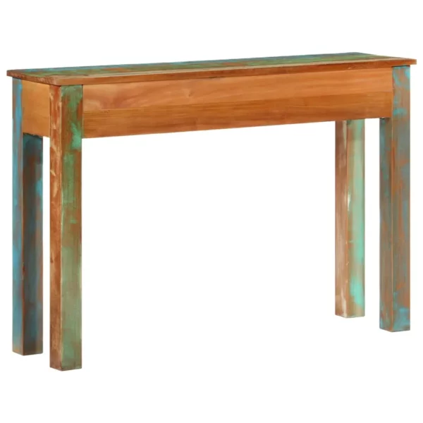 Console Table 43.3"x11.8"x29.5" Solid Wood Reclaimed - Image 4