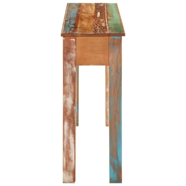 Console Table 43.3"x11.8"x29.5" Solid Wood Reclaimed - Image 5