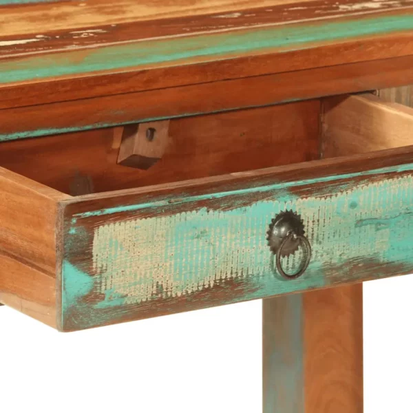 Console Table 43.3"x11.8"x29.5" Solid Wood Reclaimed - Image 7