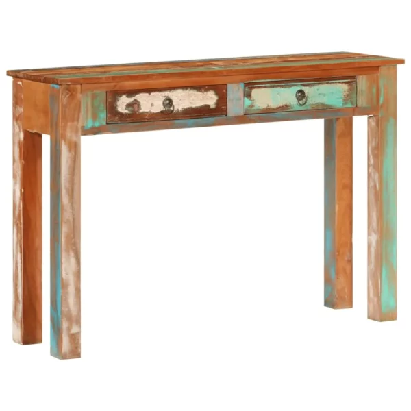 Console Table 43.3"x11.8"x29.5" Solid Wood Reclaimed - Image 11