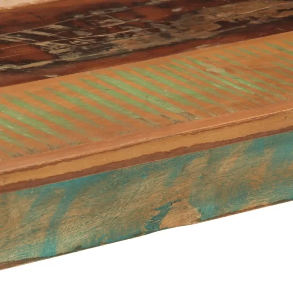 Dining Table 43.3"x21.7"x29.9" Solid Wood Reclaimed - Image 6
