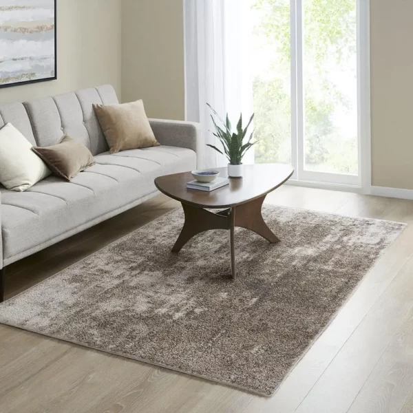 Cozy Shag Abstract Area Rug - Image 9