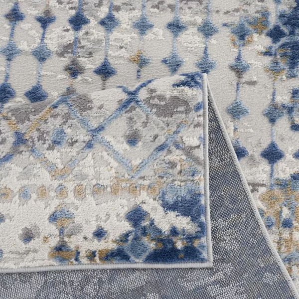 Moroccan Global Woven Area Rug - Image 7