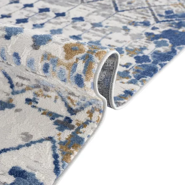 Moroccan Global Woven Area Rug - Image 8