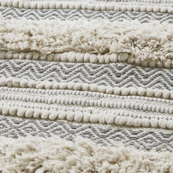 Woven Texture Stripe Bath Rug - Image 7