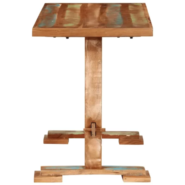 Dining Table 43.3"x21.7"x30.7" Solid Wood Reclaimed - Image 2