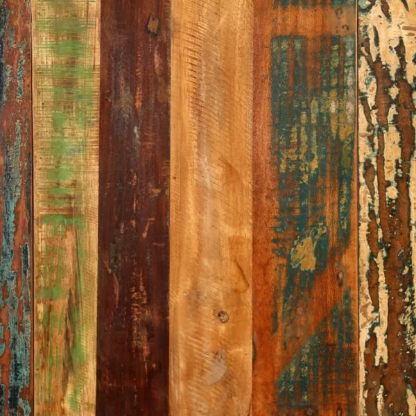 Dining Table Solid Reclaimed Wood and Steel 70.9" - Image 23