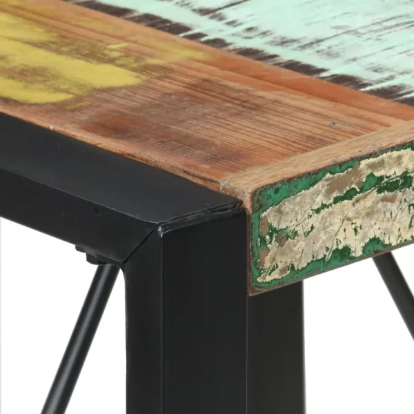 Dining Table 31.5"x31.5"x29.5" Solid Reclaimed Wood - Image 13