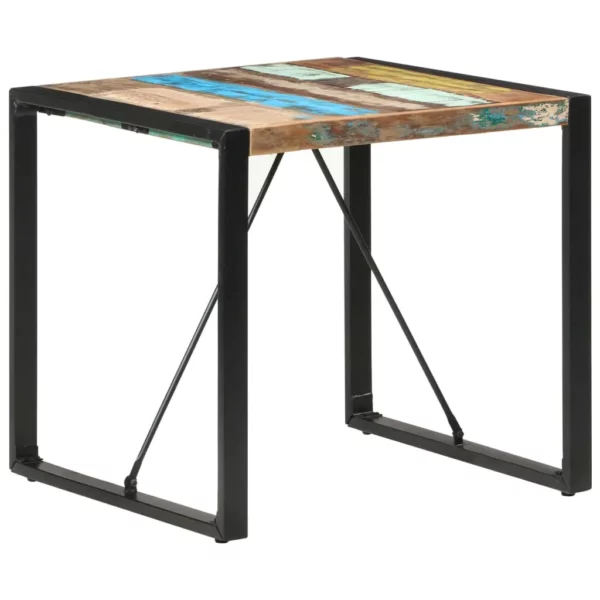 Dining Table 31.5"x31.5"x29.5" Solid Reclaimed Wood - Image 17