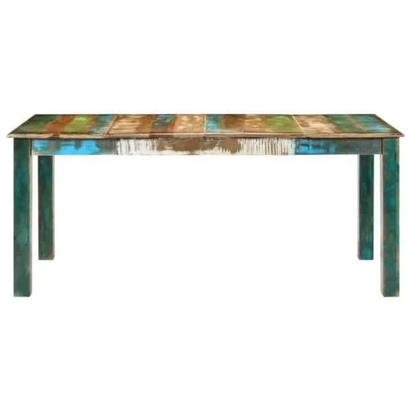 Dining Table 70.9"x35.4"x29.9" Solid Wood Reclaimed - Image 2