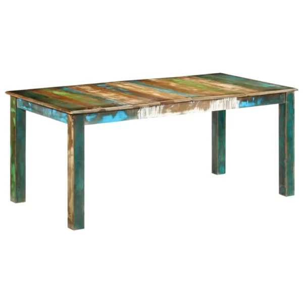 Dining Table 70.9"x35.4"x29.9" Solid Wood Reclaimed - Image 10