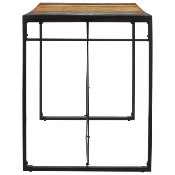Bar Table 68.9"x35.4"x43.3" Solid Wood Reclaimed - Image 4