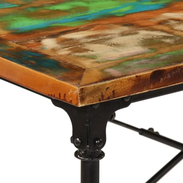 Dining Table 86.6"x35.4"x30.3" Solid Wood Reclaimed - Image 5