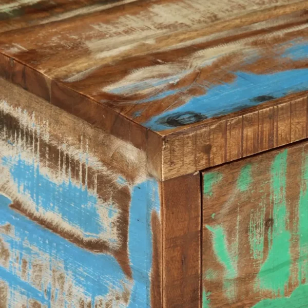 Reclaimed Wood TV Stand - Large Flatscreen Ready Modern Style - Image 6