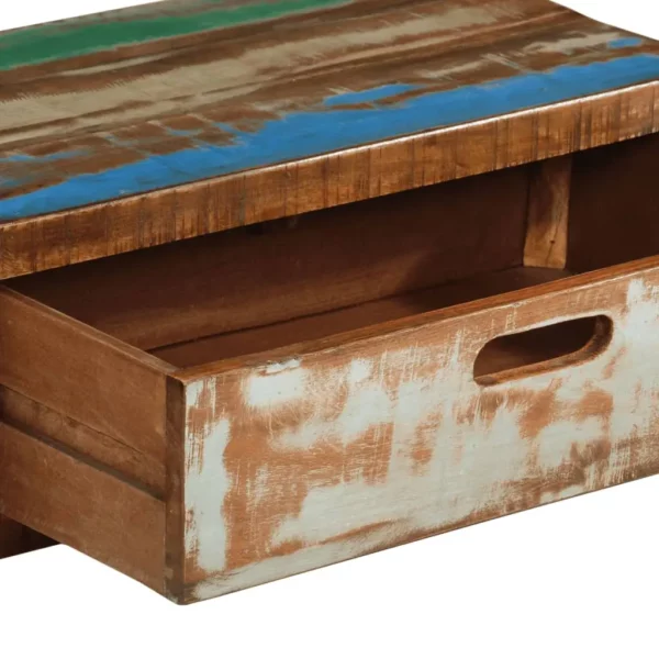 Reclaimed Wood TV Stand - Large Flatscreen Ready Modern Style - Image 7