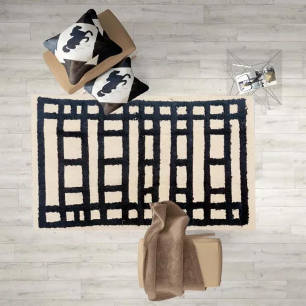 IKAT Oushak Kilim Rug - Image 6
