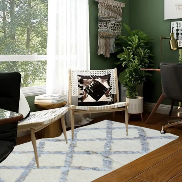 IKAT Sivas Pearl Bush Kilim Rug - Image 9