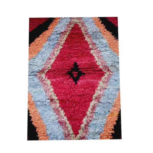 Red Fluffy Soft Rug - Image 5