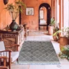 Berber Grey Nickel Soft Handknotted Rug - Image 8