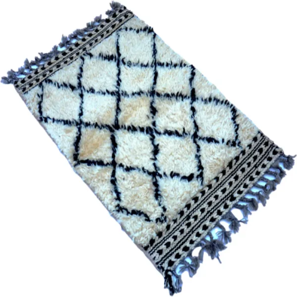 Berber Clay Ash Fluffy HandKnotted Soft Rug - Image 4