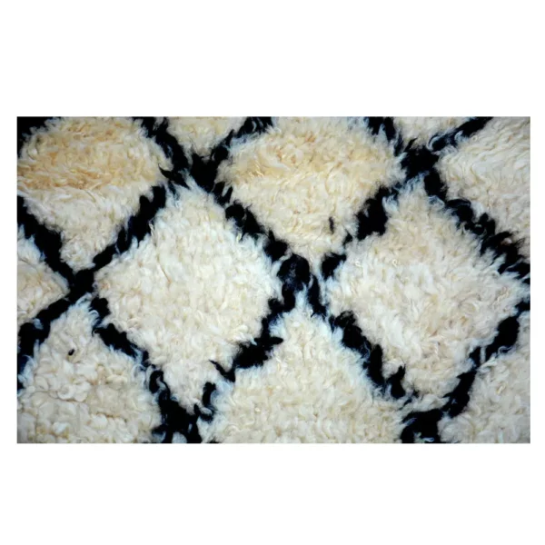 Berber Clay Ash Fluffy HandKnotted Soft Rug - Image 6