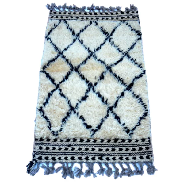 Berber Clay Ash Fluffy HandKnotted Soft Rug - Image 3