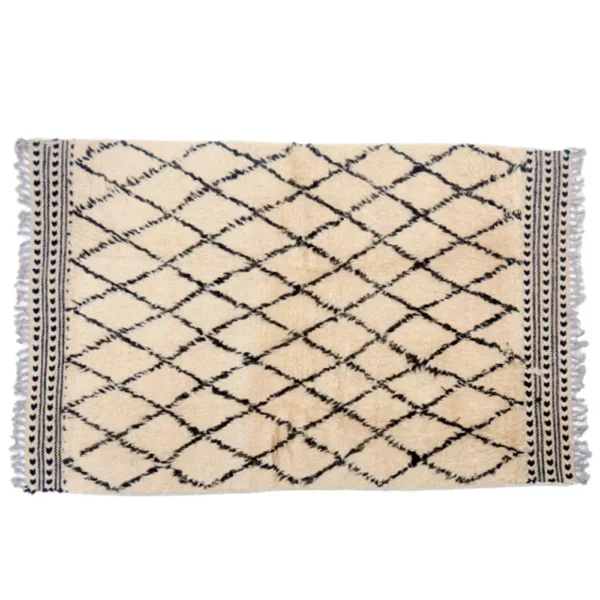 Berber Clay Ash Fluffy HandKnotted Soft Rug - Image 7