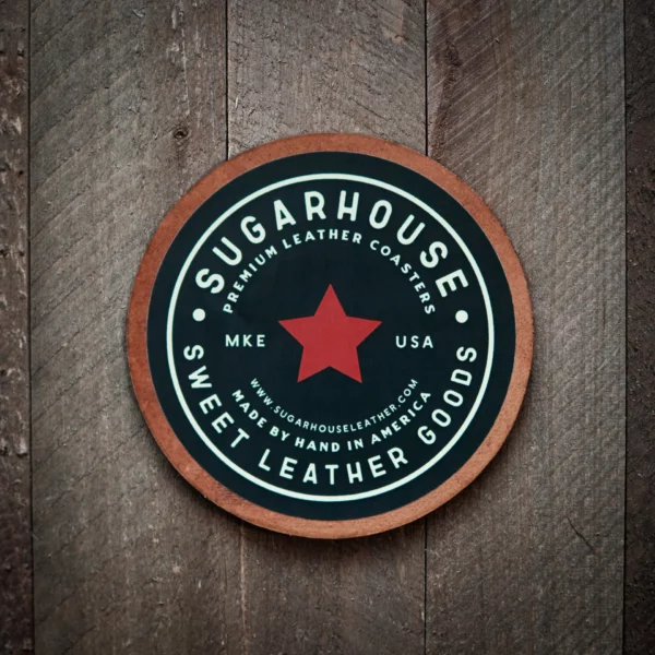 Southwest Leather Coaster - Image 3