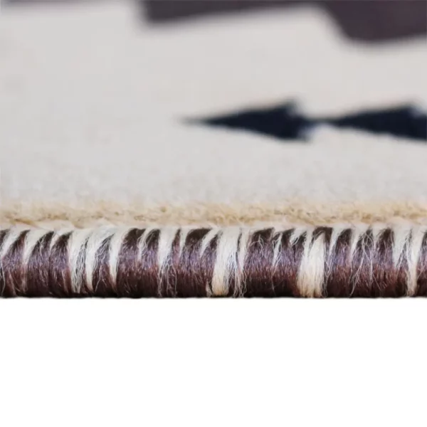 3' x 16' Brown Traditional Southwestern Area Rug - Olefin Fibers - Image 5