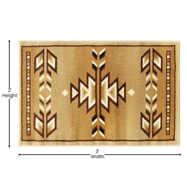 Lodi Collection Southwestern Rug - Image 4