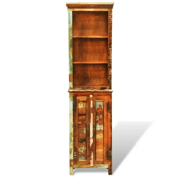 Book Shelf Multicolor reclaimed wood Reclaimed solid wood - Image 2