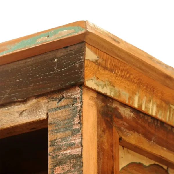 Book Shelf Multicolor reclaimed wood Reclaimed solid wood - Image 7