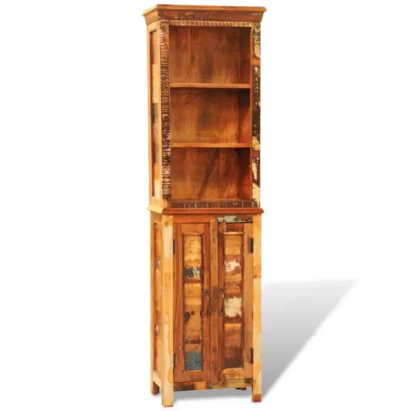 Book Shelf Multicolor reclaimed wood Reclaimed solid wood - Image 9