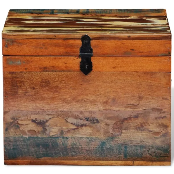 Storage Box Multicolor Reclaimed multi-color solid wood - Image 4