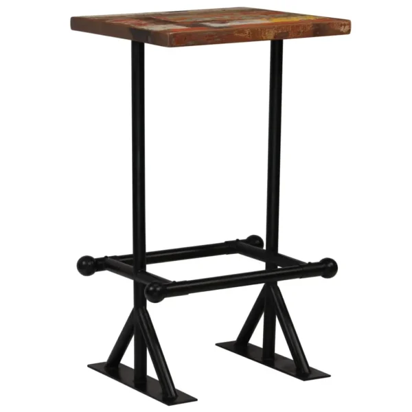 Bar Set Multicolour Solid Reclaimed Wood Medium Industrial - Image 2