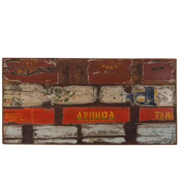 Bar Set Multicolor Solid Reclaimed Wood Standard Industrial - Image 4