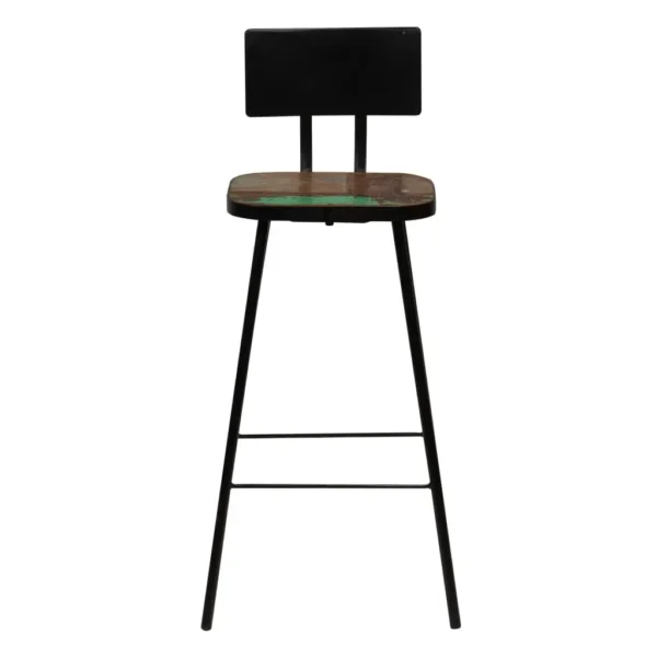 Bar Set Multicolor Solid Reclaimed Wood Standard Industrial - Image 9