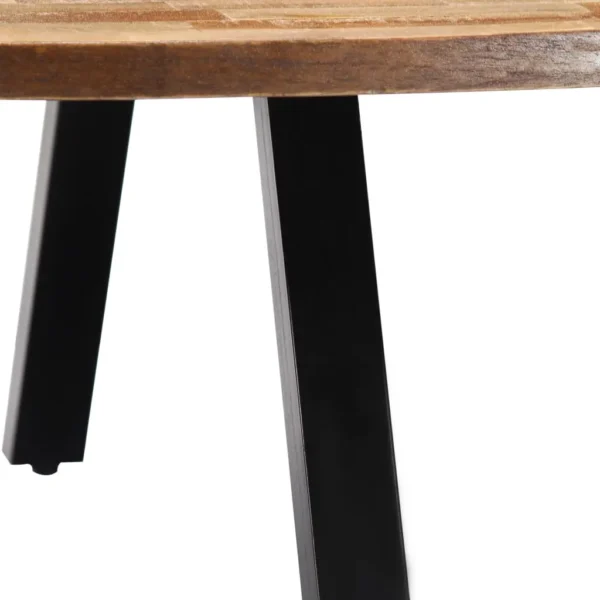 vidaXL Coffee Table Natural Wood Reclaimed Teak Wood 47.2 x 23.6 x 11.8 in - Image 8