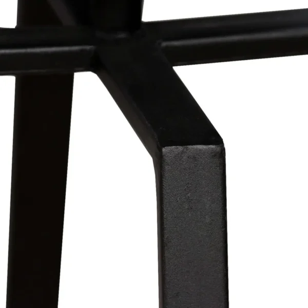 vidaXL Side Table Various (unique for each piece) Reclaimed teak, steel - Image 7