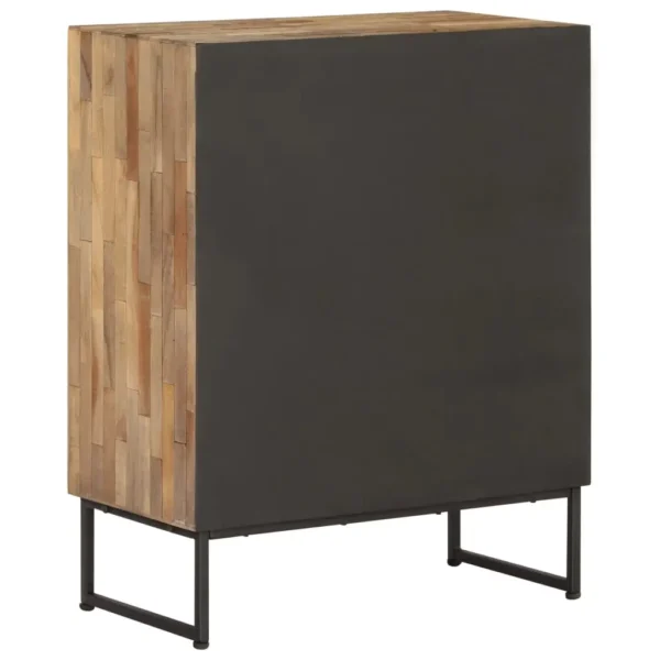  Sideboard Natural wood color Reclaimed teak wood Medium Sideboard - Image 3