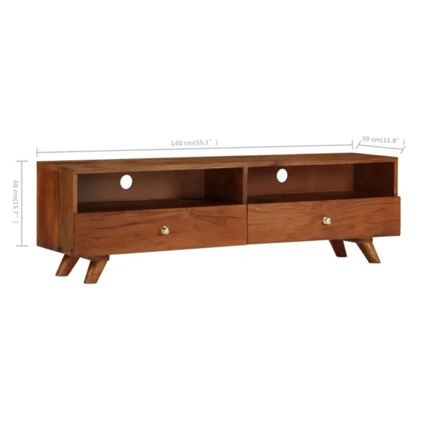 TV Cabinet Varies (Reclaimed Wood) Solid Reclaimed Wood - Image 7