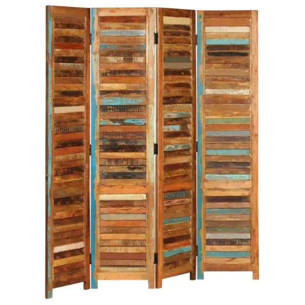 Room Divider Solid Reclaimed Wood 66.9" - Image 3