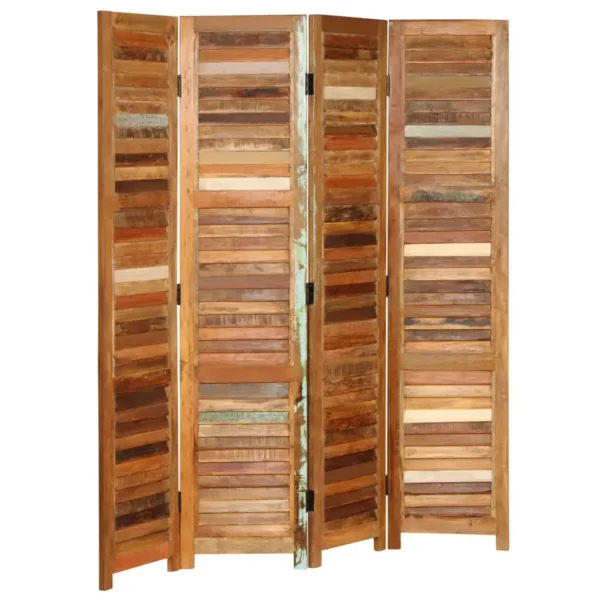Room Divider Solid Reclaimed Wood 66.9" - Image 11