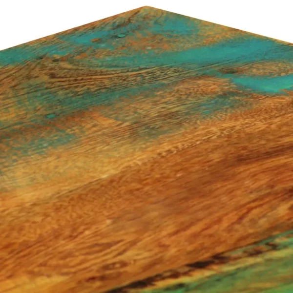 Coffee Table Multicolor Solid reclaimed wood 39.4x23.6x13.8 in - Image 6