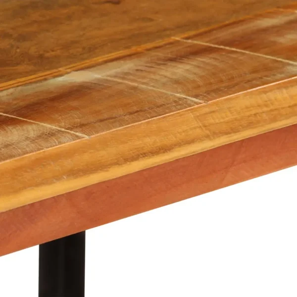 Coffee Table Multicolor Solid reclaimed wood 39.4x23.6x13.8 in - Image 7