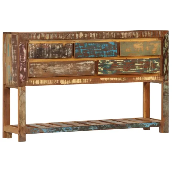  Sideboard Multicolour Solid reclaimed wood
