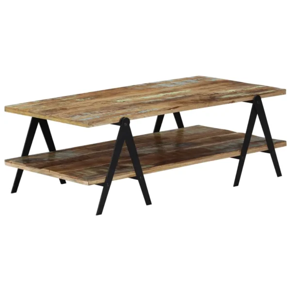  Coffee Table Varied hues from reclaimed wood - Image 8