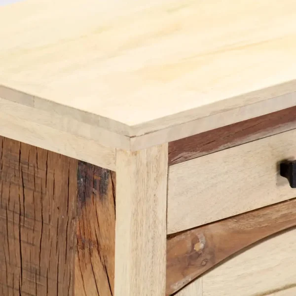  TV Cabinet Multicolor Solid reclaimed wood, mango wood, MDF Medium - Image 5
