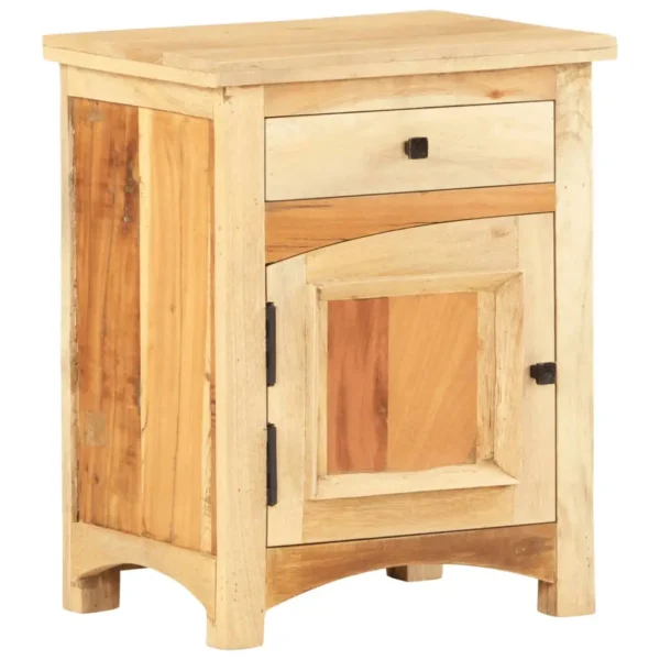  Bedside Cabinet Multicolor Solid reclaimed wood, mango wood, MDF